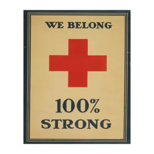 100% Strong Medic - 8 x 10 Vintage Canvas Print