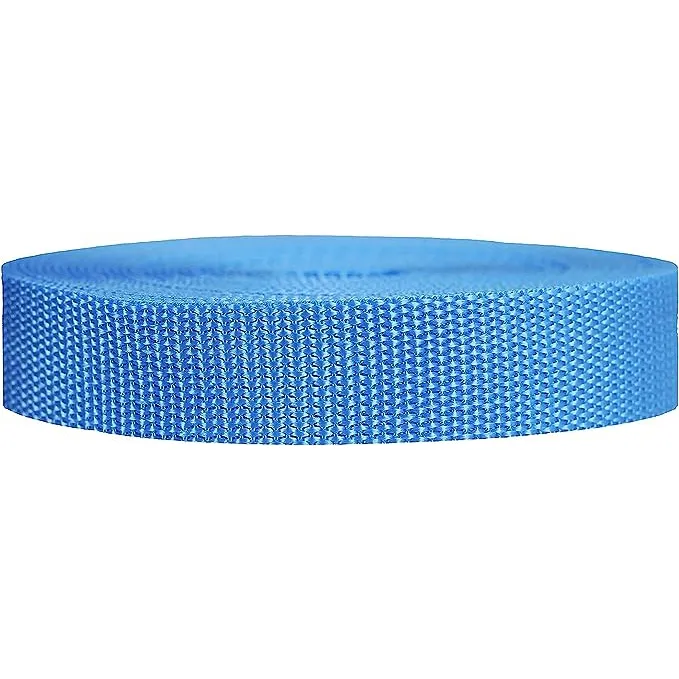 1.5" Poly Webbing - Powder Blue