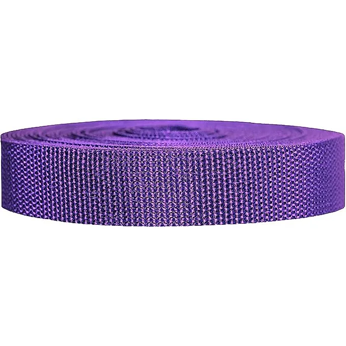 1.5" Poly Webbing - Purple