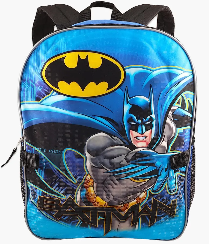 16" Batman Backpack/ Lunch Bag Combo