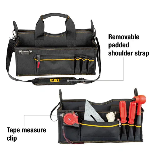 17 Inch Tech Tool Tote with Storage Cases