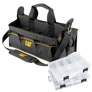 17 Inch Tech Tool Tote with Storage Cases