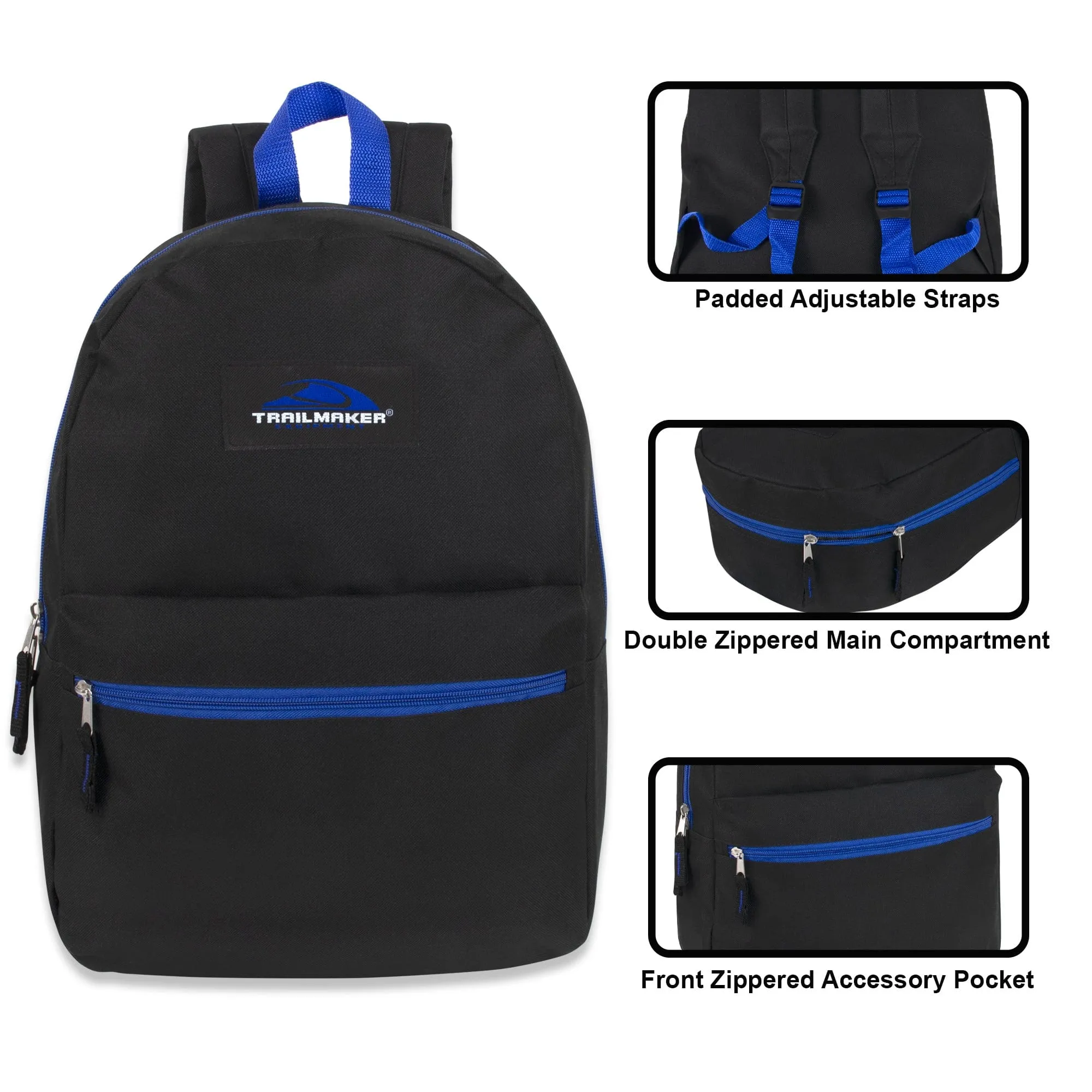 17-Inch Trailmaker Classic Backpack - 5 Pop Colors