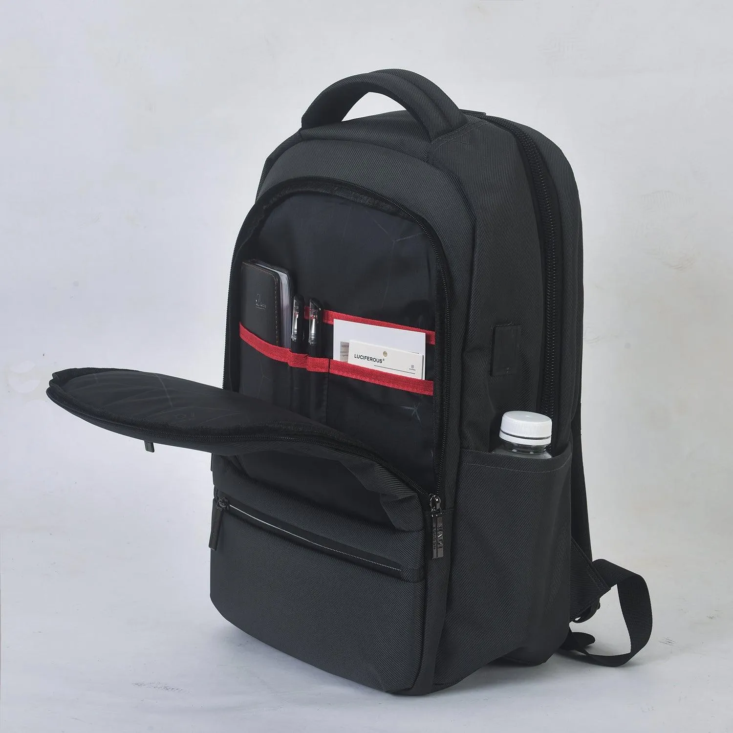 40L Waterproof Laptop Backpack | USB & Headphone Port | Travel & Work