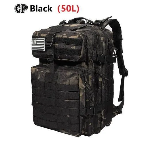 50L/30L Camo Military Bag Men Tactical Backpack Army Bug Out Bag