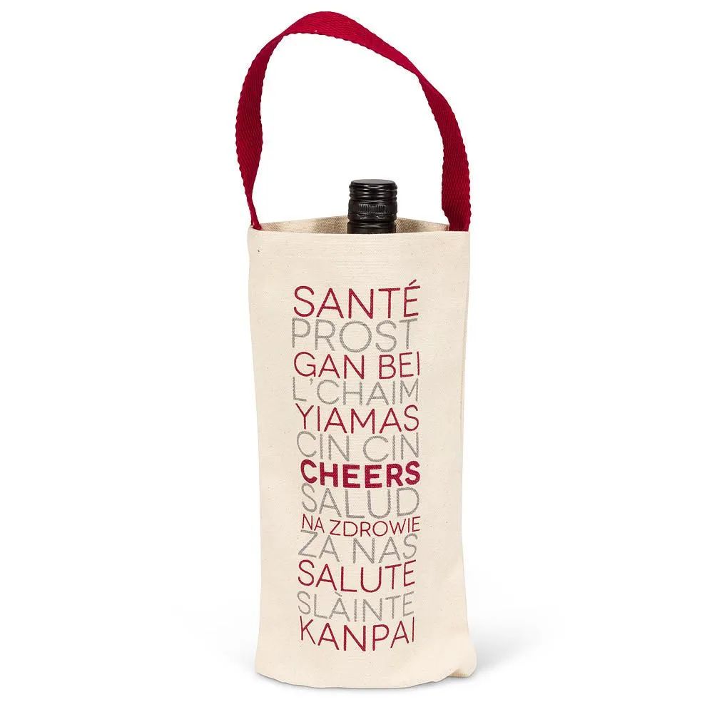 Abbott Wine Bottle Tote Bag - Cheers!