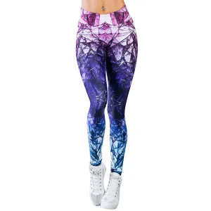 Abstract Pattern Yoga Pants