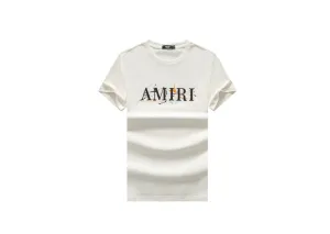 Amiri - Printed Abstract Logo White T-Shirt