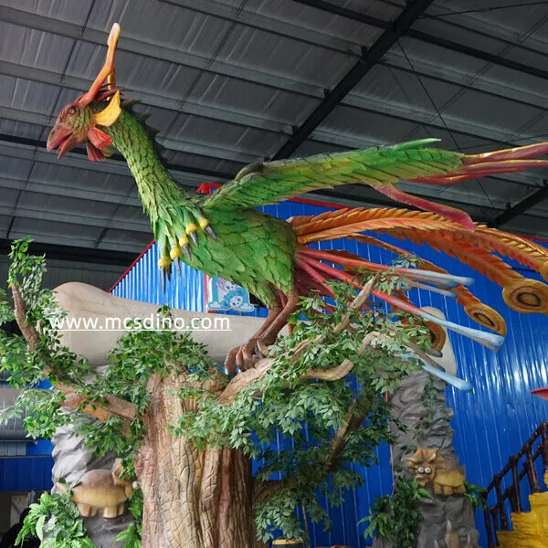 Animatronic Phoenix Perch In Tree-FM023