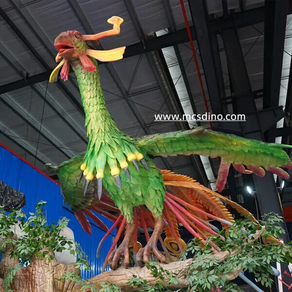 Animatronic Phoenix Perch In Tree-FM023