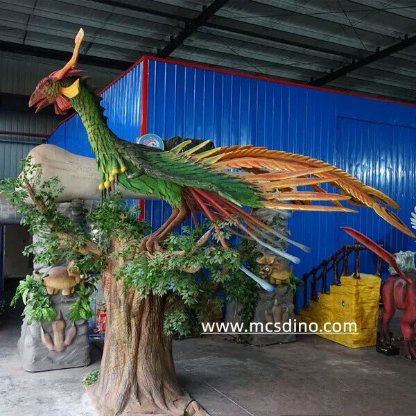 Animatronic Phoenix Perch In Tree-FM023