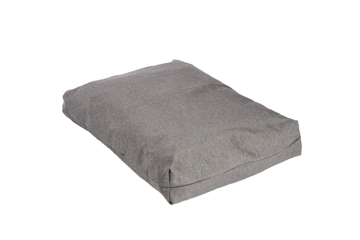 Anti-Bacterial Deluxe Duvet Dog Bed Steel Grey by Danish Design