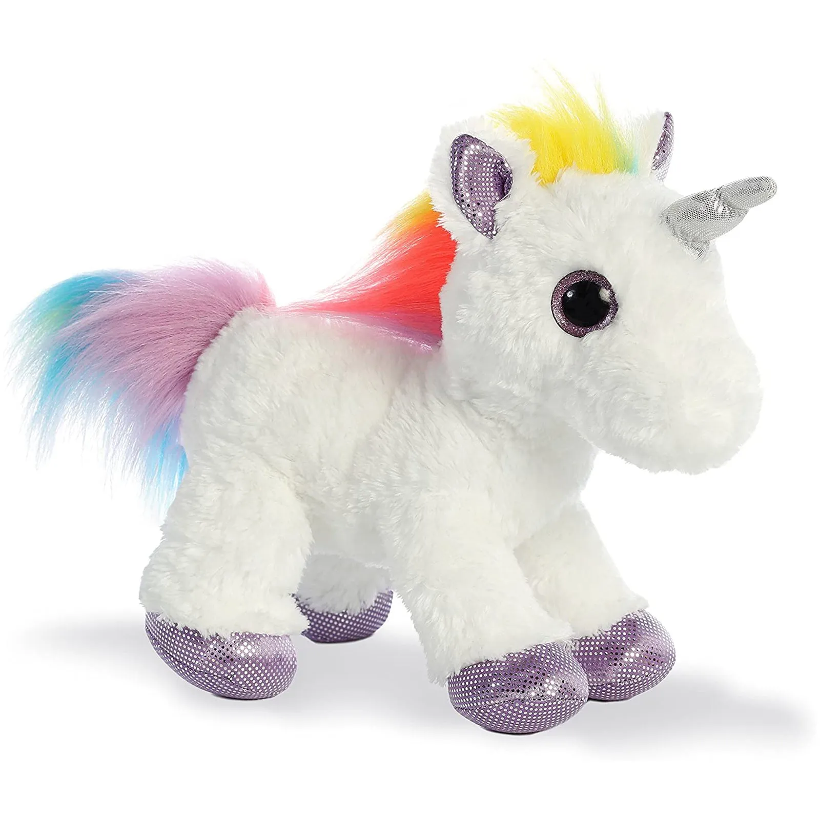 Aurora Sparkle Tales Rainbow Unicorn 12 Inch Plush Figure