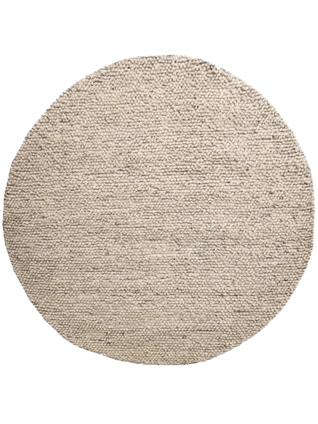 Avani Timeless Grey Loop Round Rug