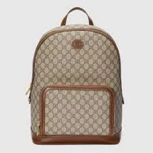 Backpack with Interlocking G