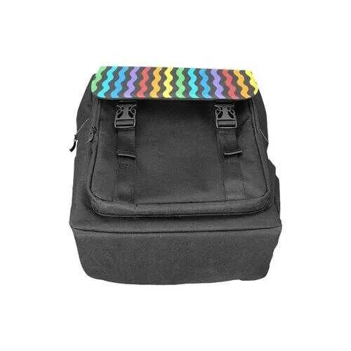 Backpacks, Vertical Rainbow Stripes Style Backpack Bag