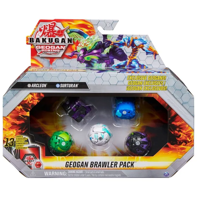 Bakugan Geogan Rising Brawler Pack Series 3 ARCleon/Surturan