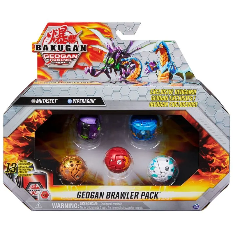 Bakugan Geogan Rising Brawler Pack Series 3 Mutasect/Viperagon