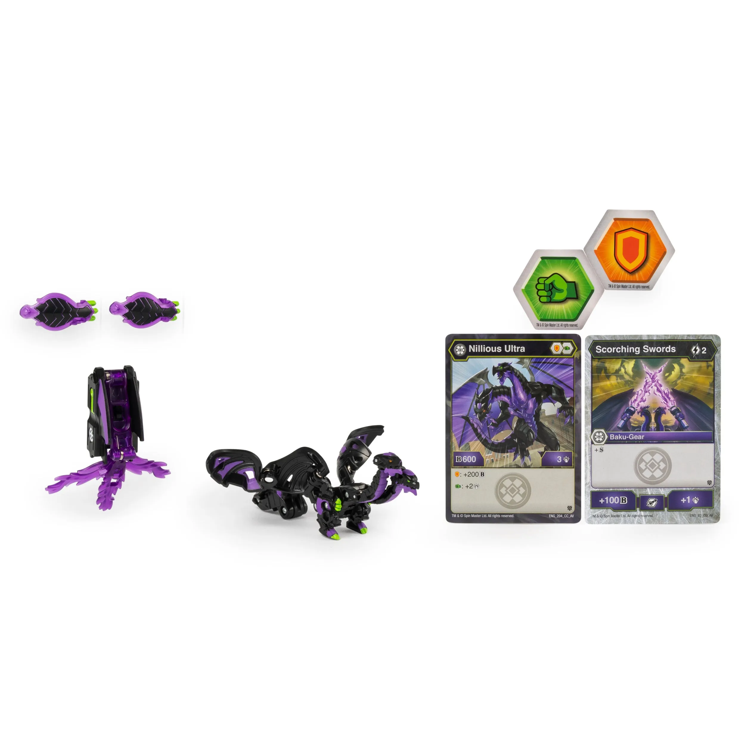 Bakugan S2 Ultra Armored Alliance Baku-Gear Assortment (1Pcs)