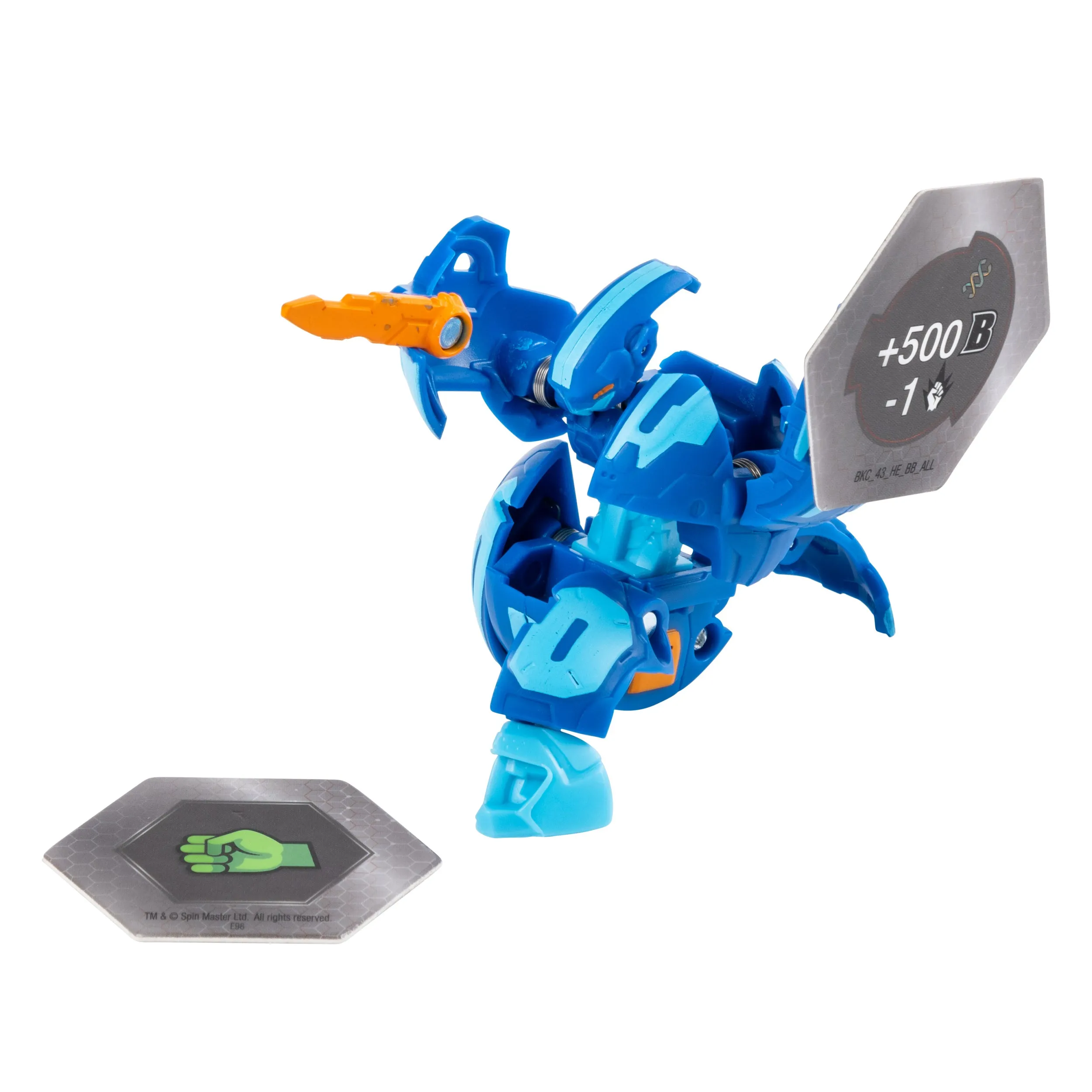 Bakugan Ultra, Aquos Cyndeous, 3-inch Collectible Action Figure and Trading Card, for Ages 6 and Up