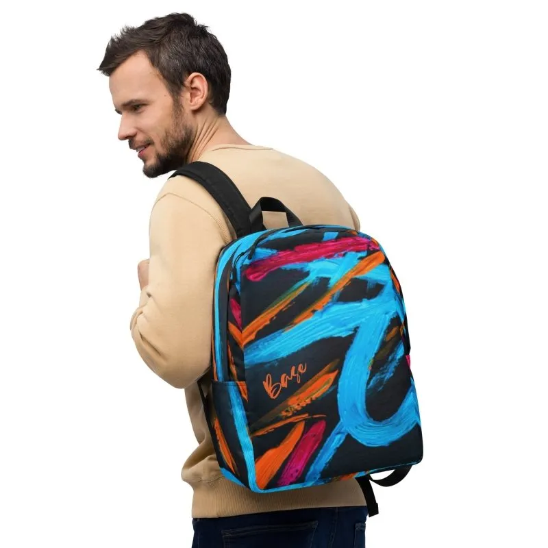 Base Apparel Minimalist Backpack - Brush Strokes