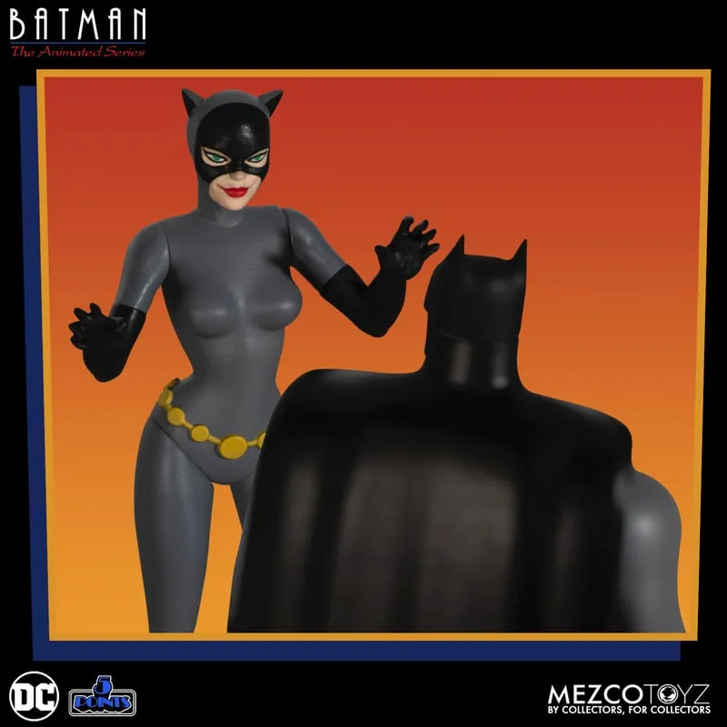 Batman: The Animated Series 5 Points Action Figures (Set of 4) - Mezco