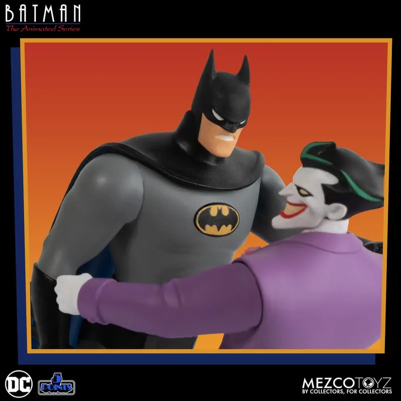 Batman: The Animated Series 5 Points Action Figures (Set of 4) - Mezco