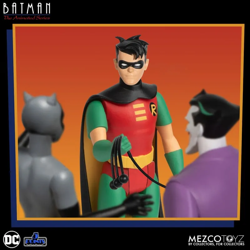 Batman: The Animated Series 5 Points Action Figures (Set of 4) - Mezco