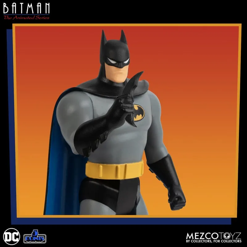 Batman: The Animated Series 5 Points Action Figures (Set of 4) - Mezco