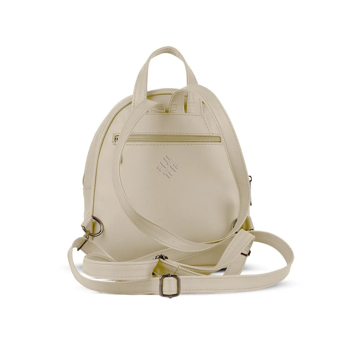 Beige O Mini Backpacks Lollypop