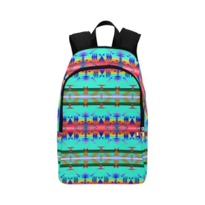 Between the Mountains Spring Fabric Backpack for Adult