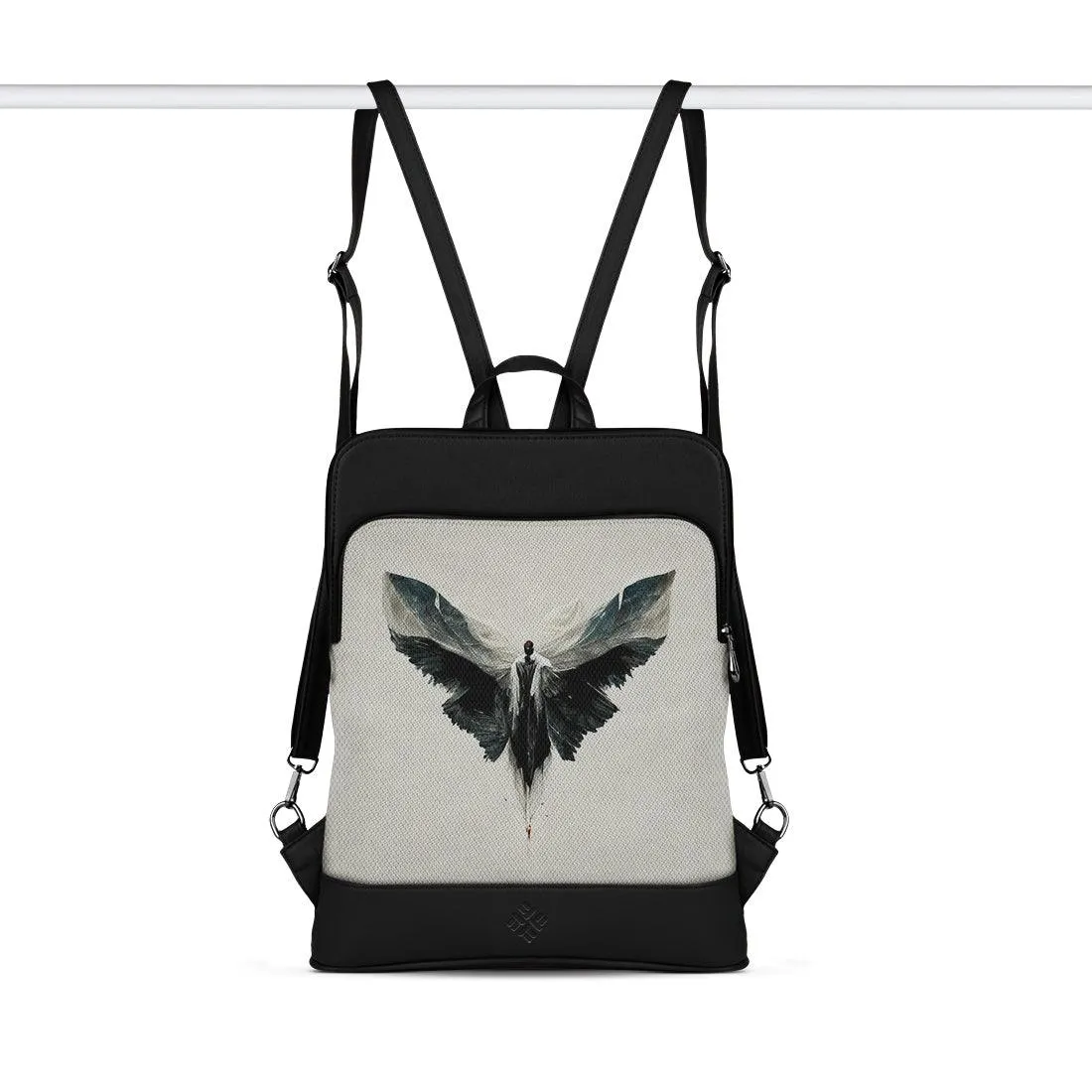 Black Laptop Backpack Black Angel