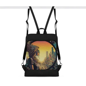 Black Laptop Backpack City Girl