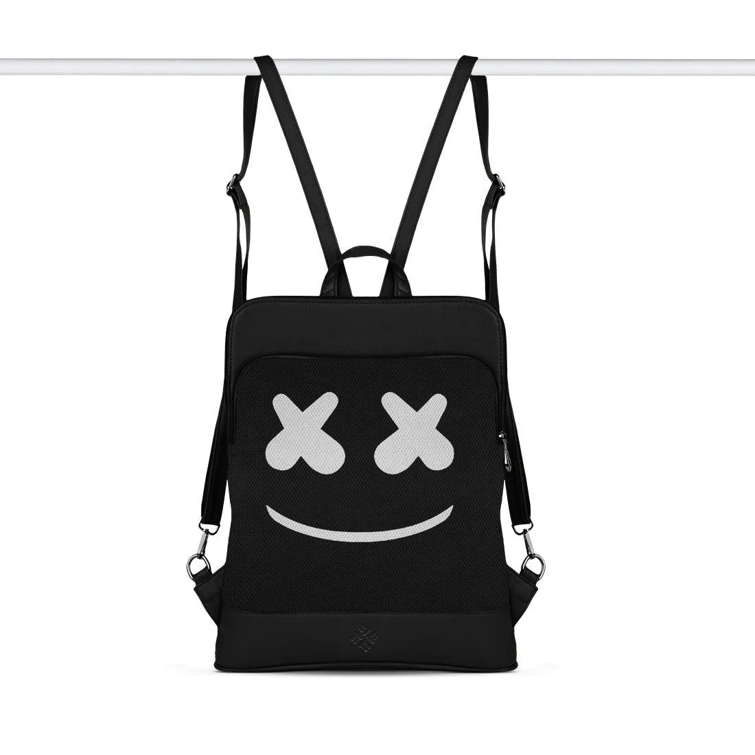 Black Laptop Backpack Marshmello