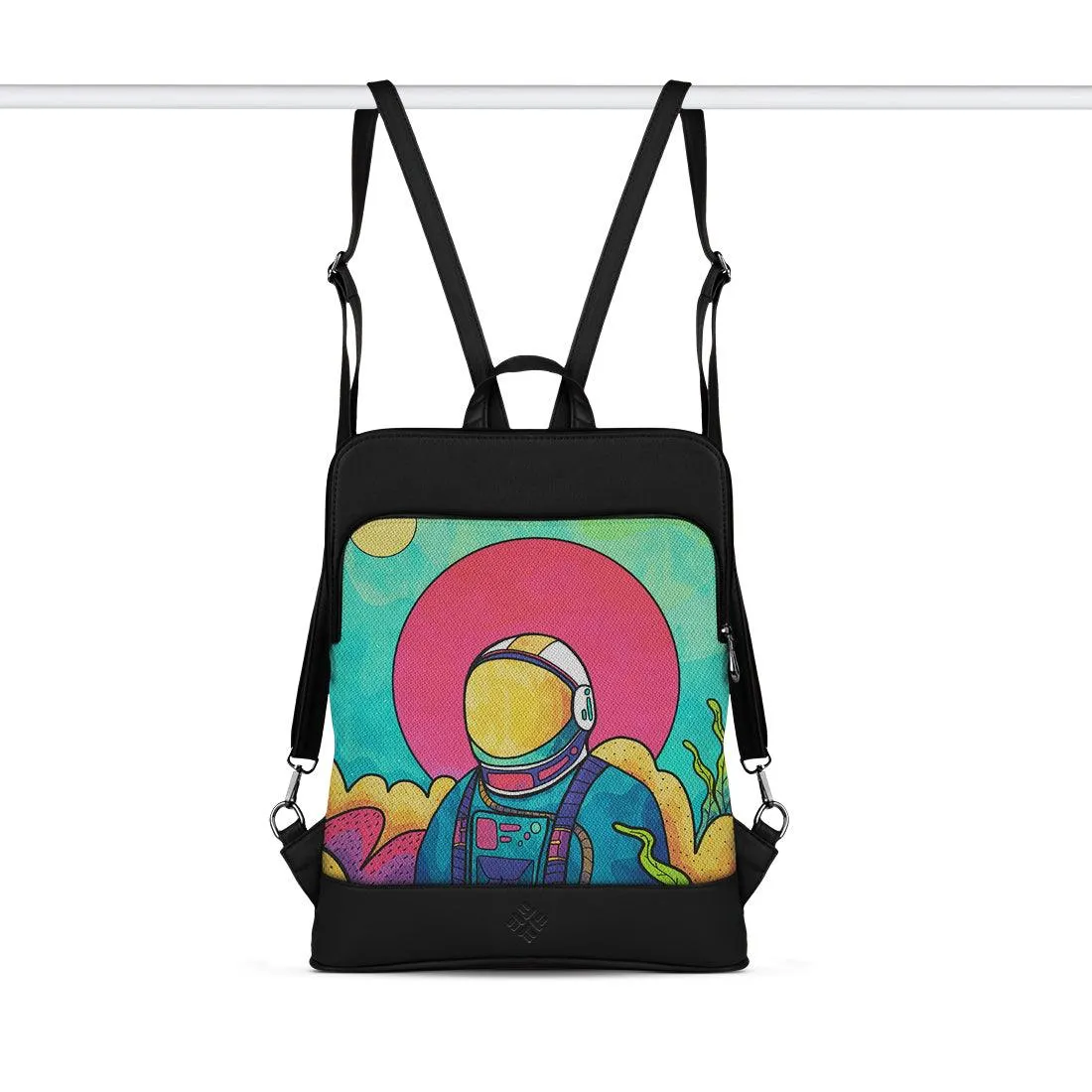 Black Laptop Backpack Planet Explorer