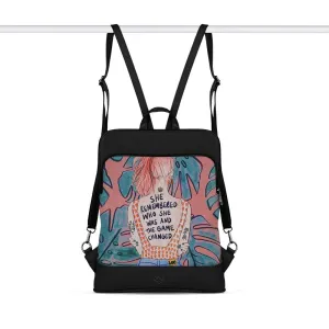 Black Laptop Backpack She Remembered