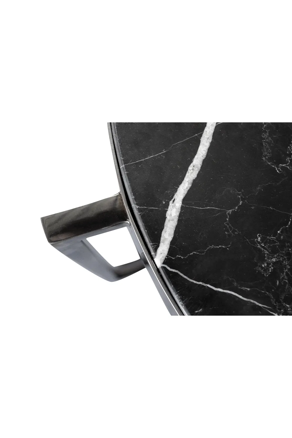 Black Marble Lamp/ Occasional Table | Versmissen Gilbert