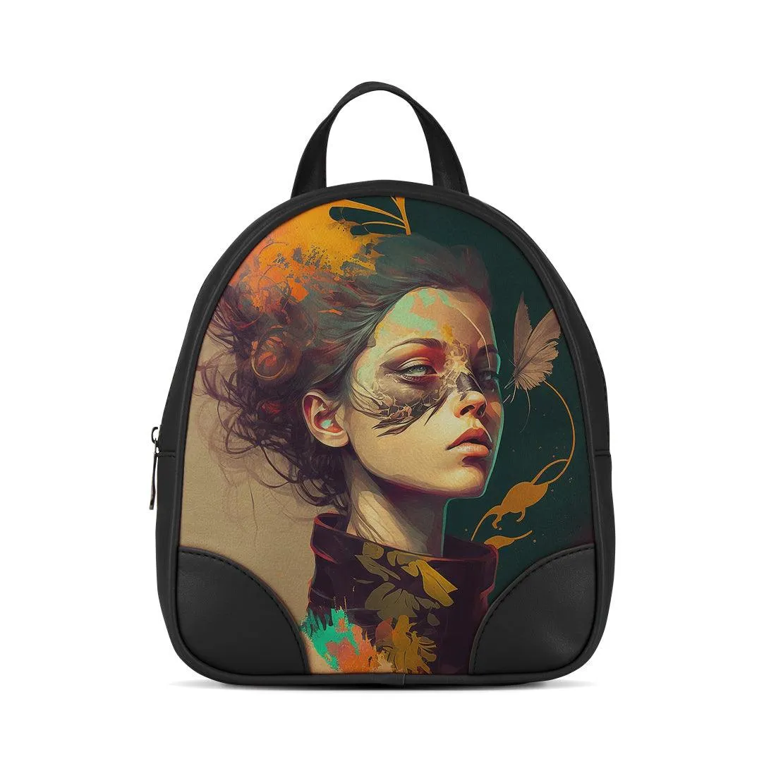 Black O Mini Backpacks Artist