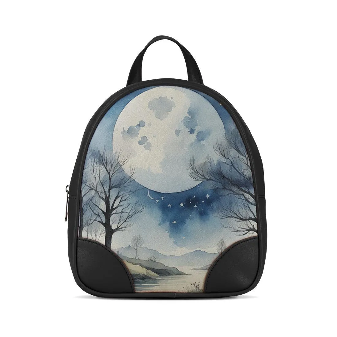 Black O Mini Backpacks Bright Moon