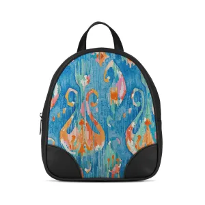 Black O Mini Backpacks Electric blue