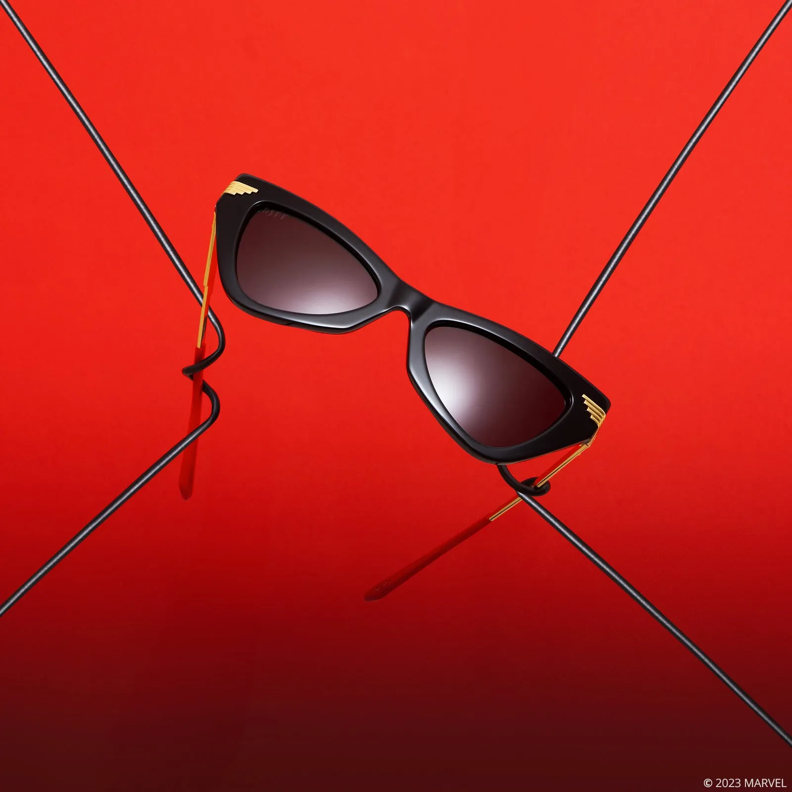 BLACK WIDOW - BLACK   GREY   POLARIZED SUNGLASSES