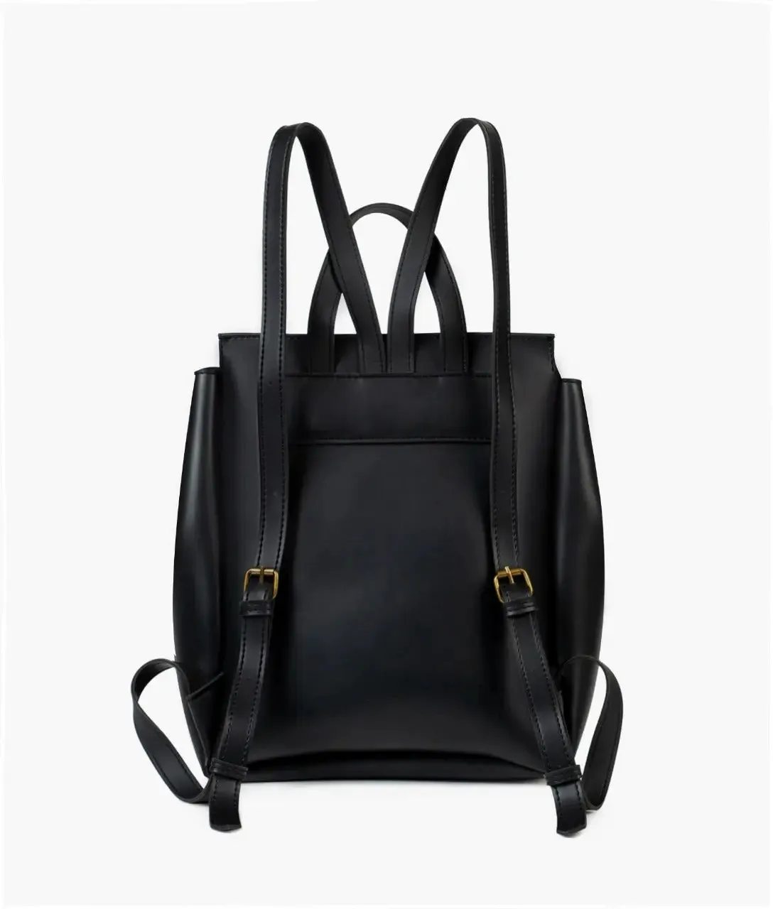 Black Women Leather Backpacks For women 557