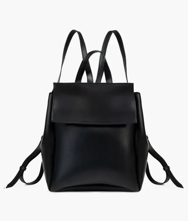 Black Women Leather Backpacks For women 557