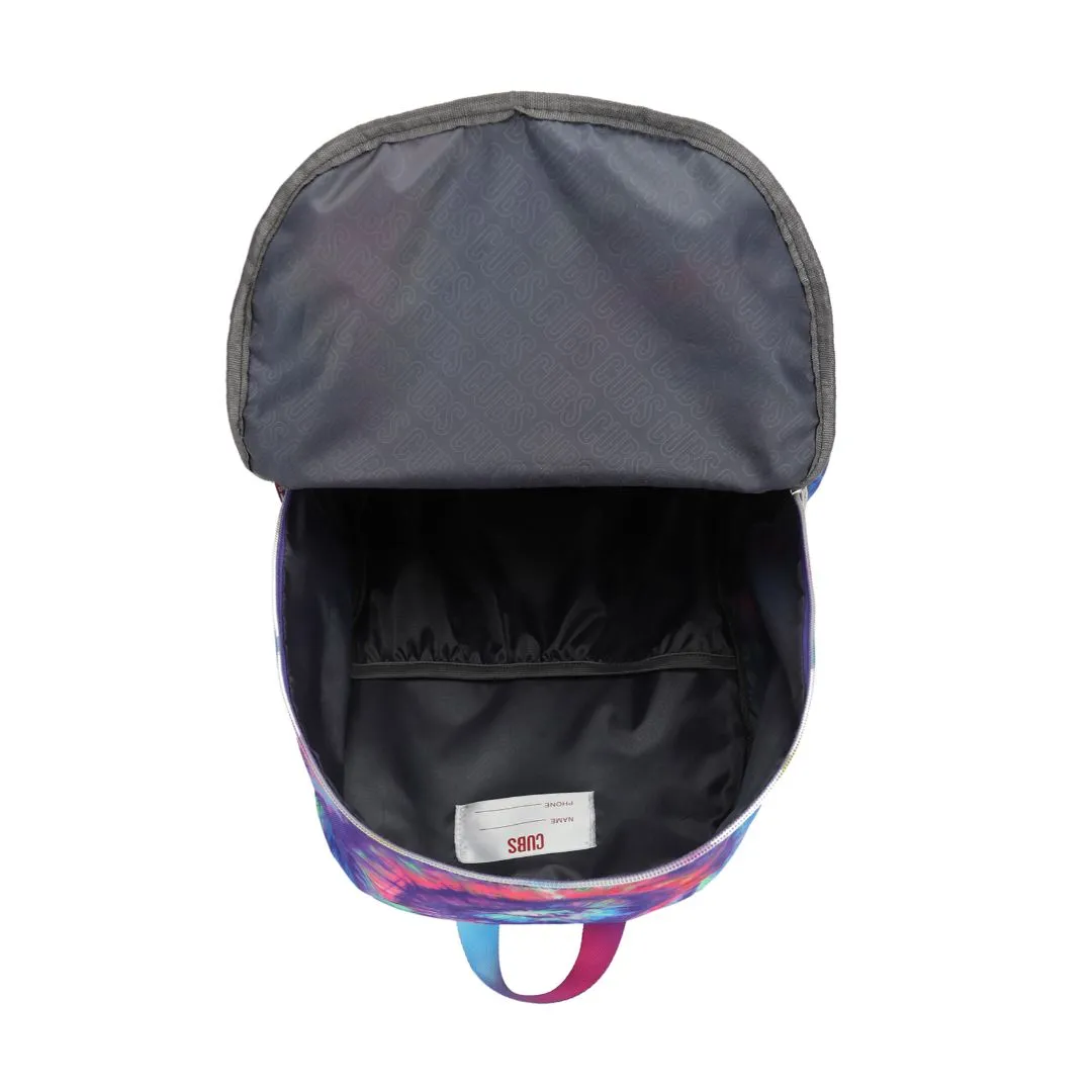 Blue & Purple Tie Dye Backpack