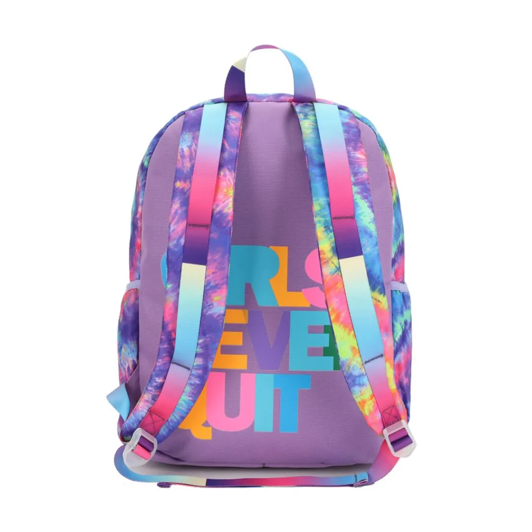 Blue & Purple Tie Dye Backpack