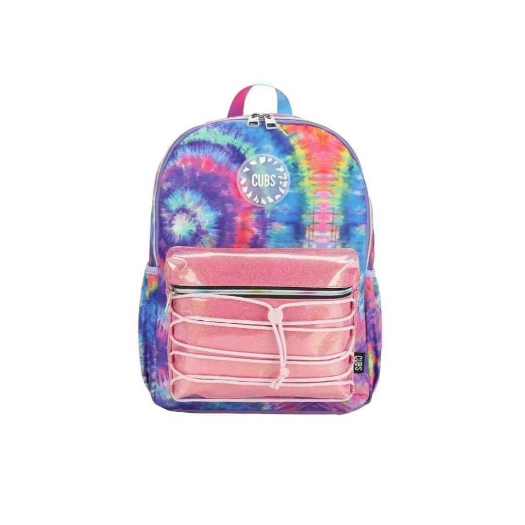 Blue & Purple Tie Dye Backpack