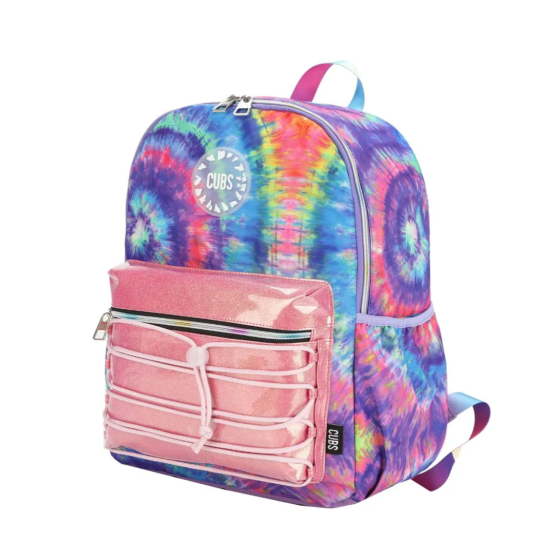 Blue & Purple Tie Dye Backpack