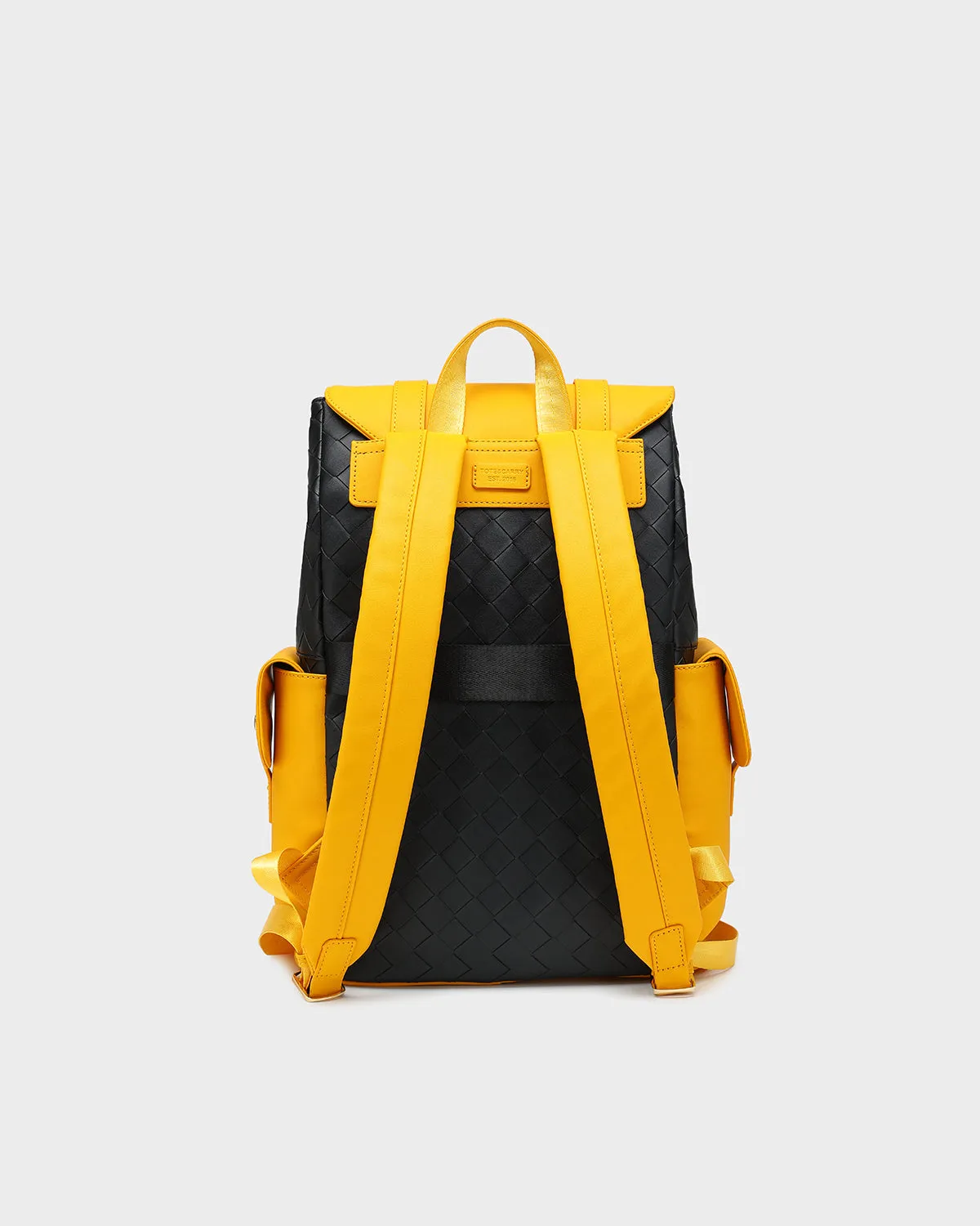 Bodega Explorer Backpack in Black & Yellow