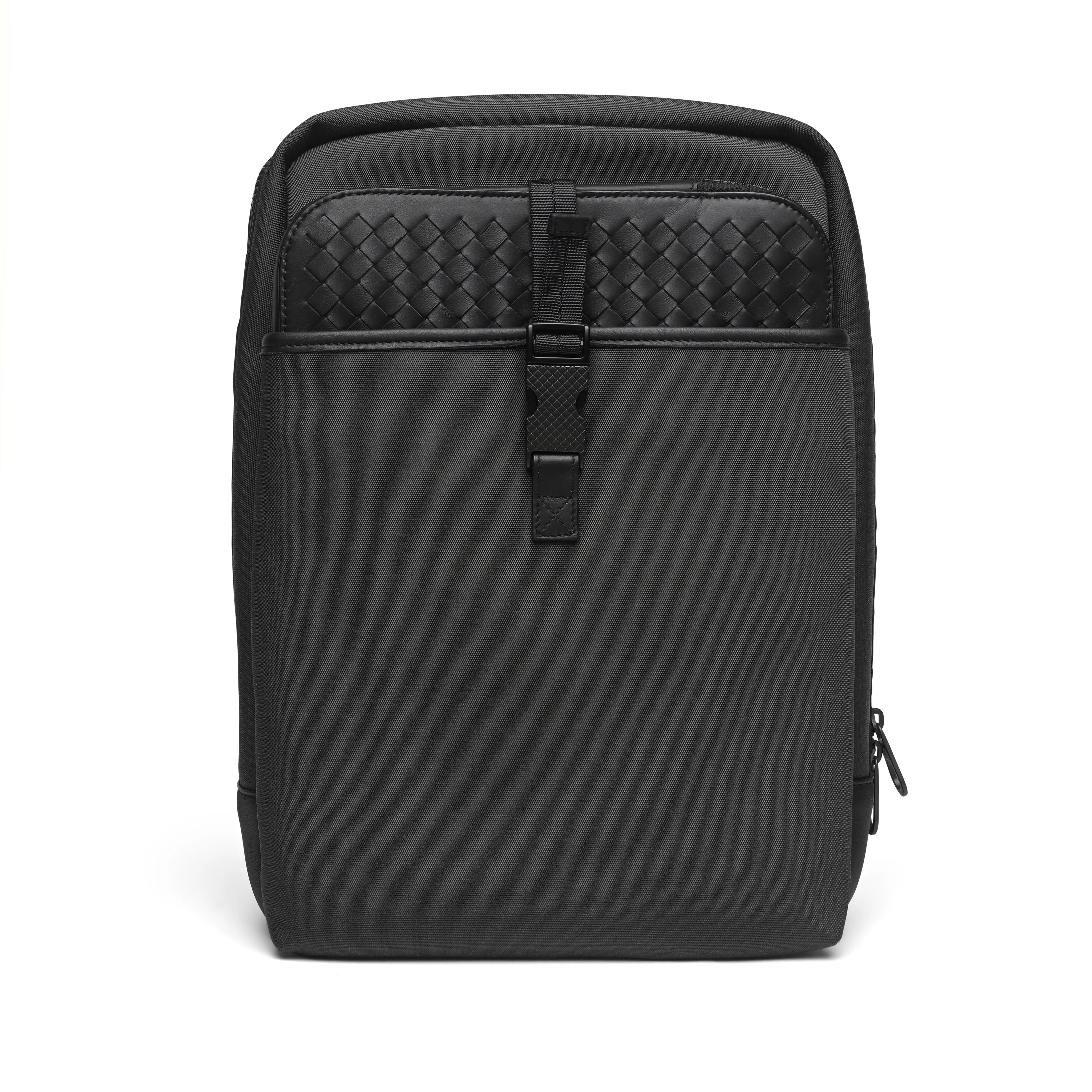 Bottega Veneta Intrecciato Canvas High-Teck Backpack Backpack