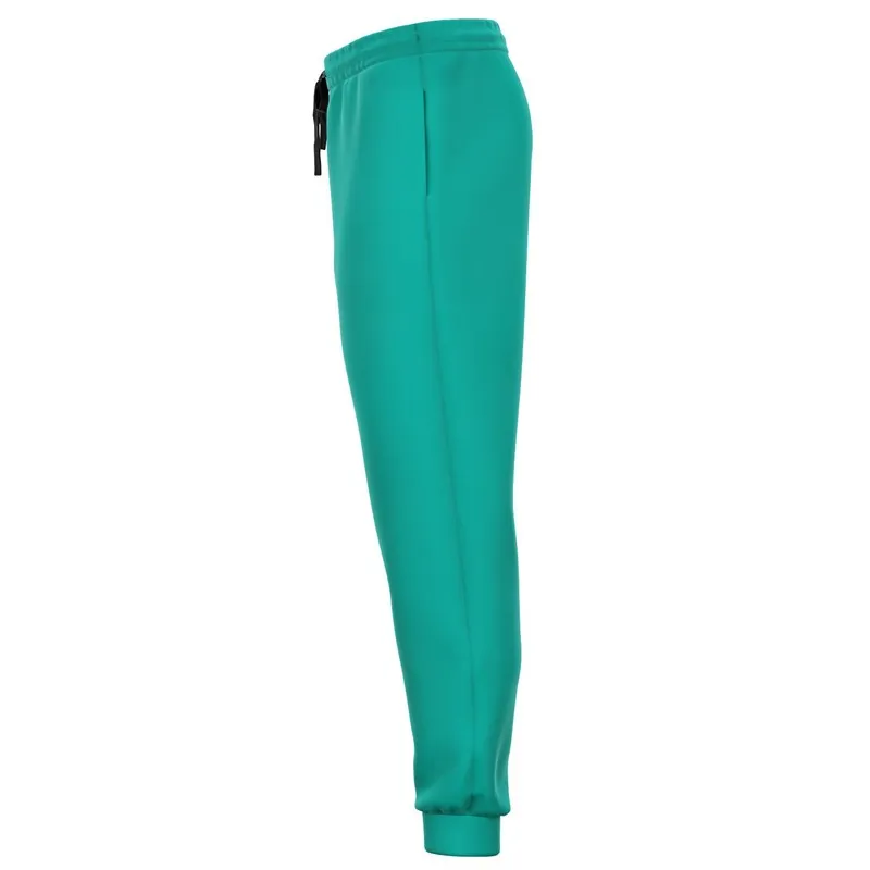 Bright Blue Cool Green Joggers | Unisex | with PLUS sizes | Bright Pure Blue Cool Green | C100M0Y50K0